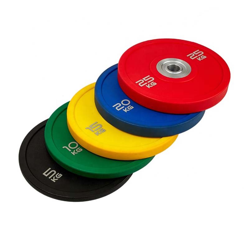Olympic Rubber Bumper Tri-Grip Weight Plate Olympic Rubber Tri-Grip Plate